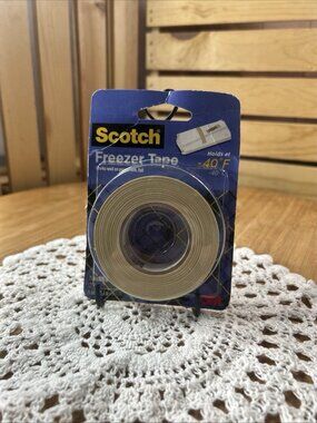 Scotch® Freezer Tape 178, 3/4 in x 1000 in (19 mm x 25,4 mm) Minus 40 F New